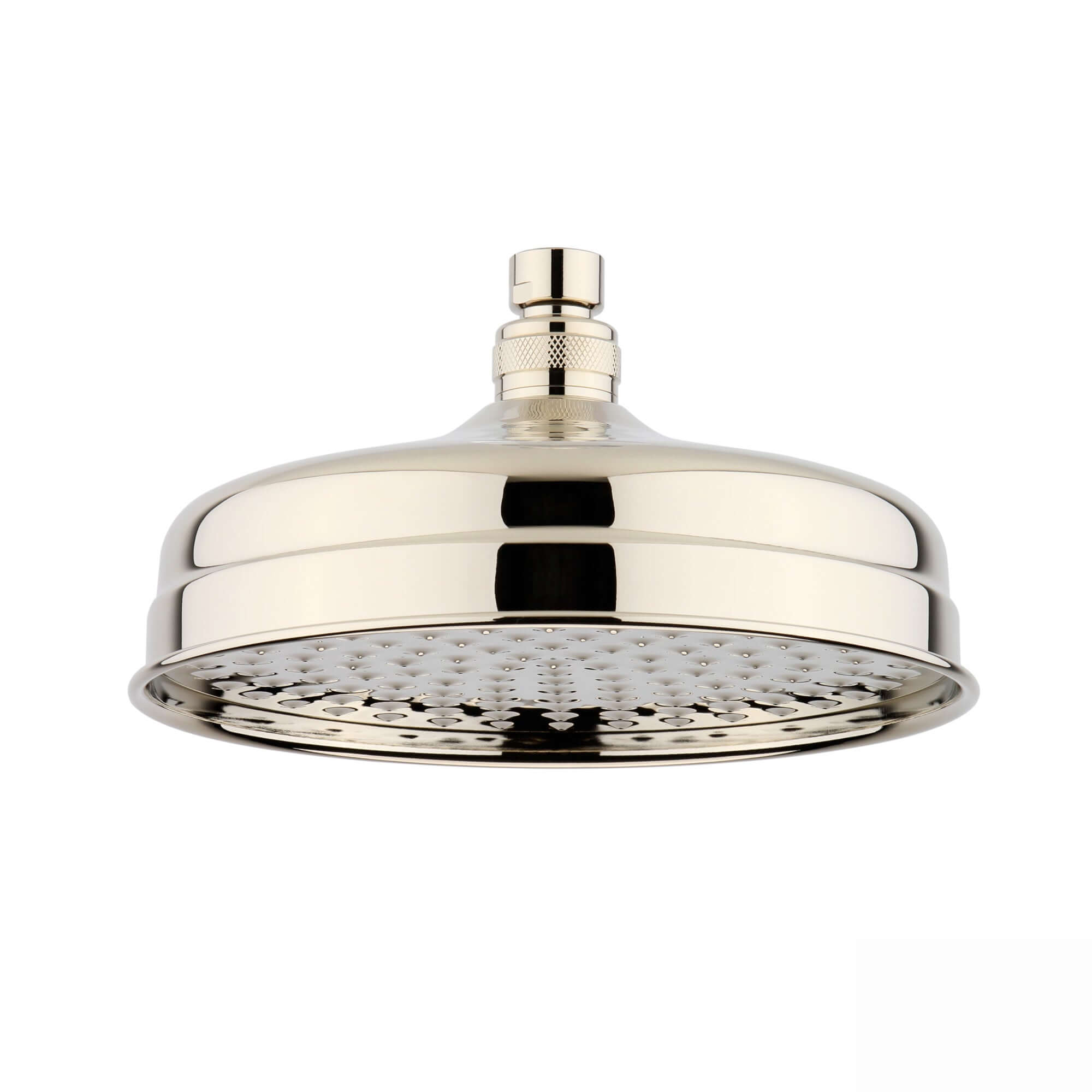 Buy Traditional shower head apron rose brass 200mm - gold Online UK | HOUSE OF ENKI